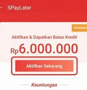 Cara Menggunakan Limit Kredit Sementara Shopee Paylater