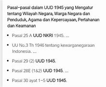 Pasal 28 Uud Nri Tahun 1945 Mengatur Tentang